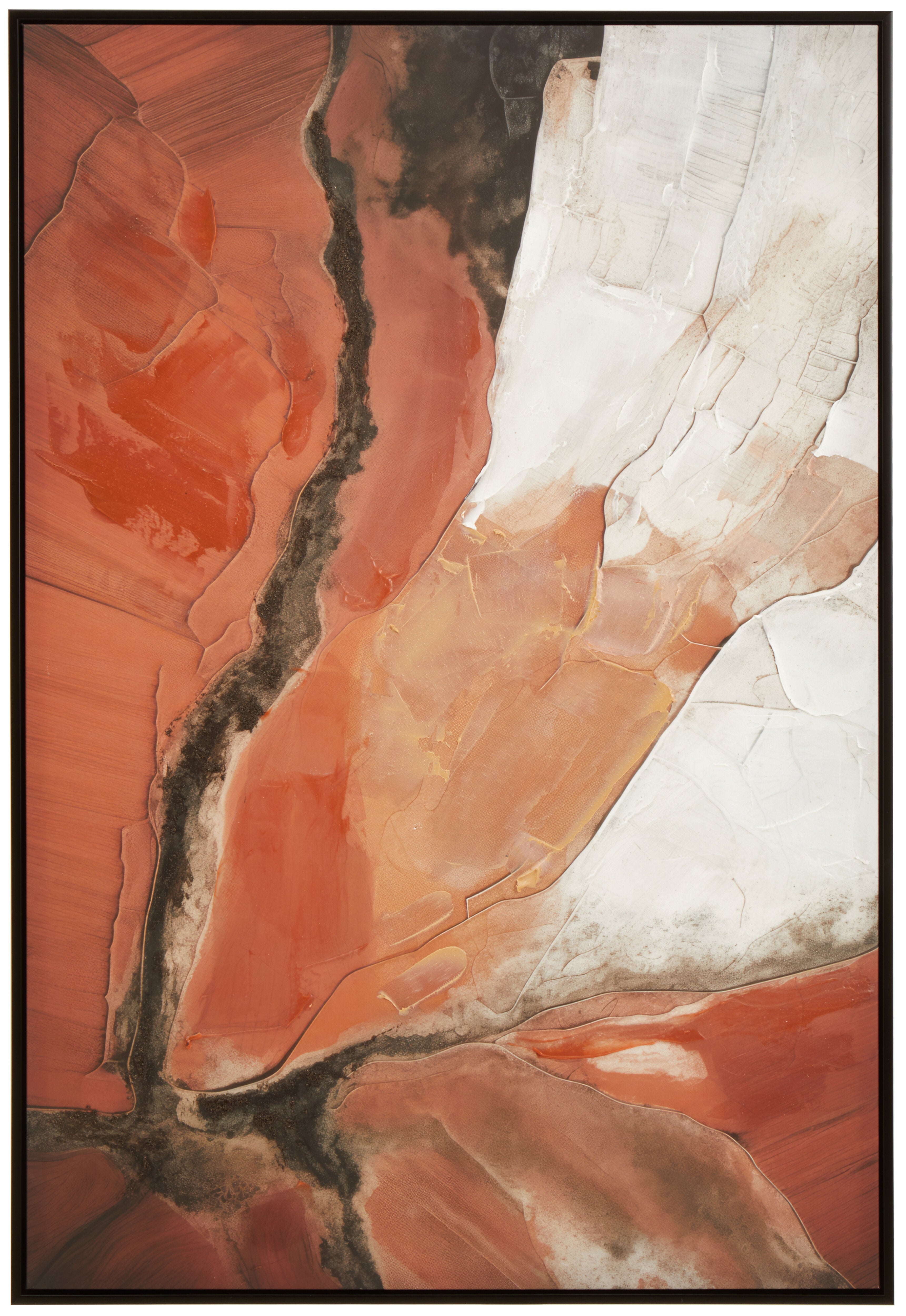 Noah Multi Colour Vibrant Abstract Textured Wall Art